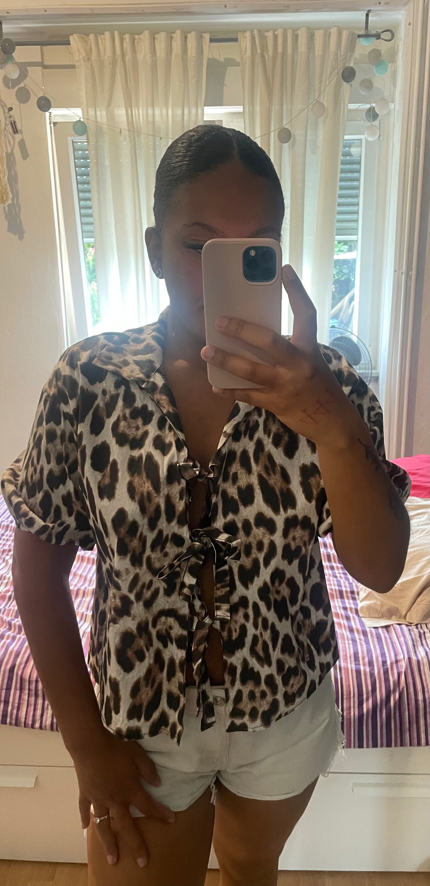 Blouse léopard