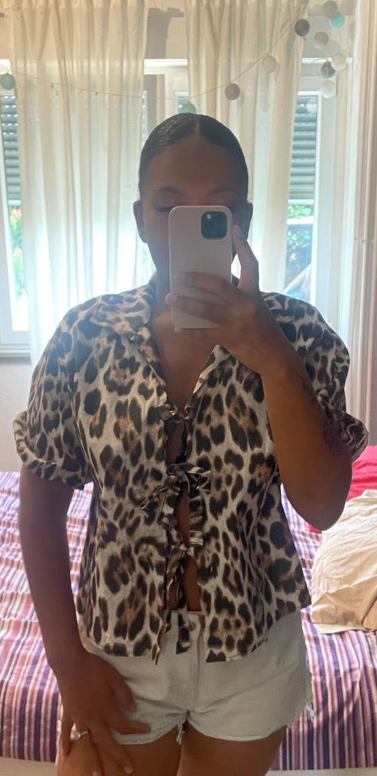 Blouse léopard